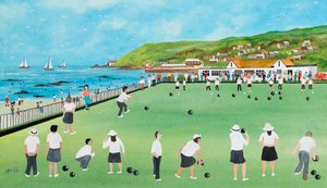 Bowlen op Newlyn Green